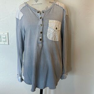 Free People Light Blue size Medium Adorable